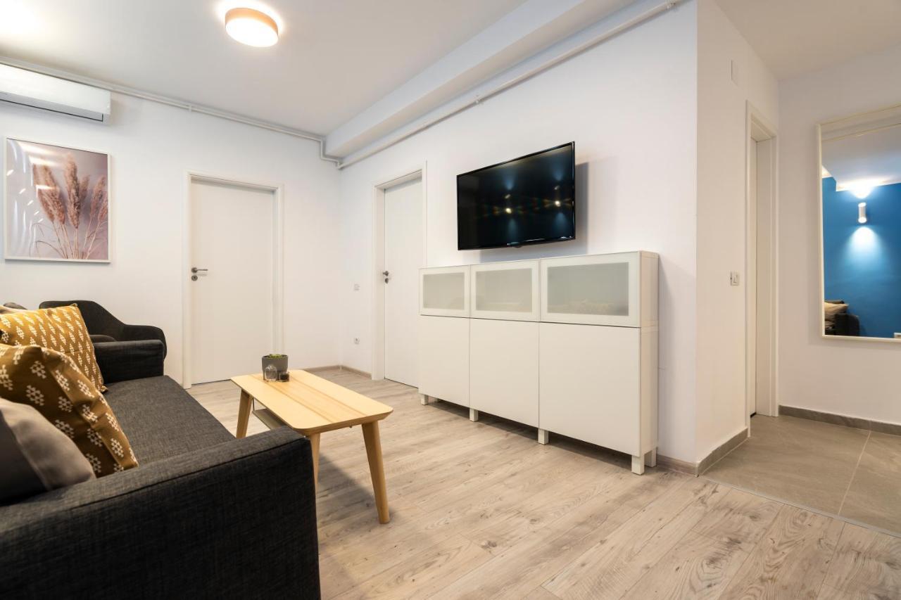 Blue Design Apartament In Magheru Bucarest Exterior foto