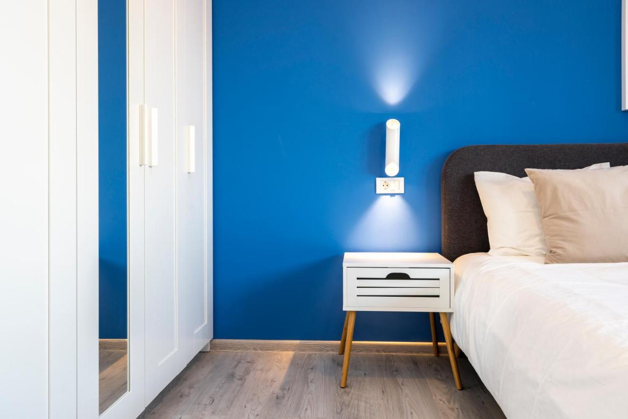 Blue Design Apartament In Magheru Bucarest Exterior foto